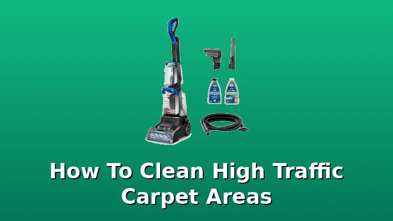 How To Clean High Traffic Carpet Areas - CarpetCleanerPicks review with measurements and honest opinion