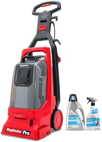 Rug Doctor Pro Deep Commercial Carpet Cleaner with Oxy Cleaner Bundle