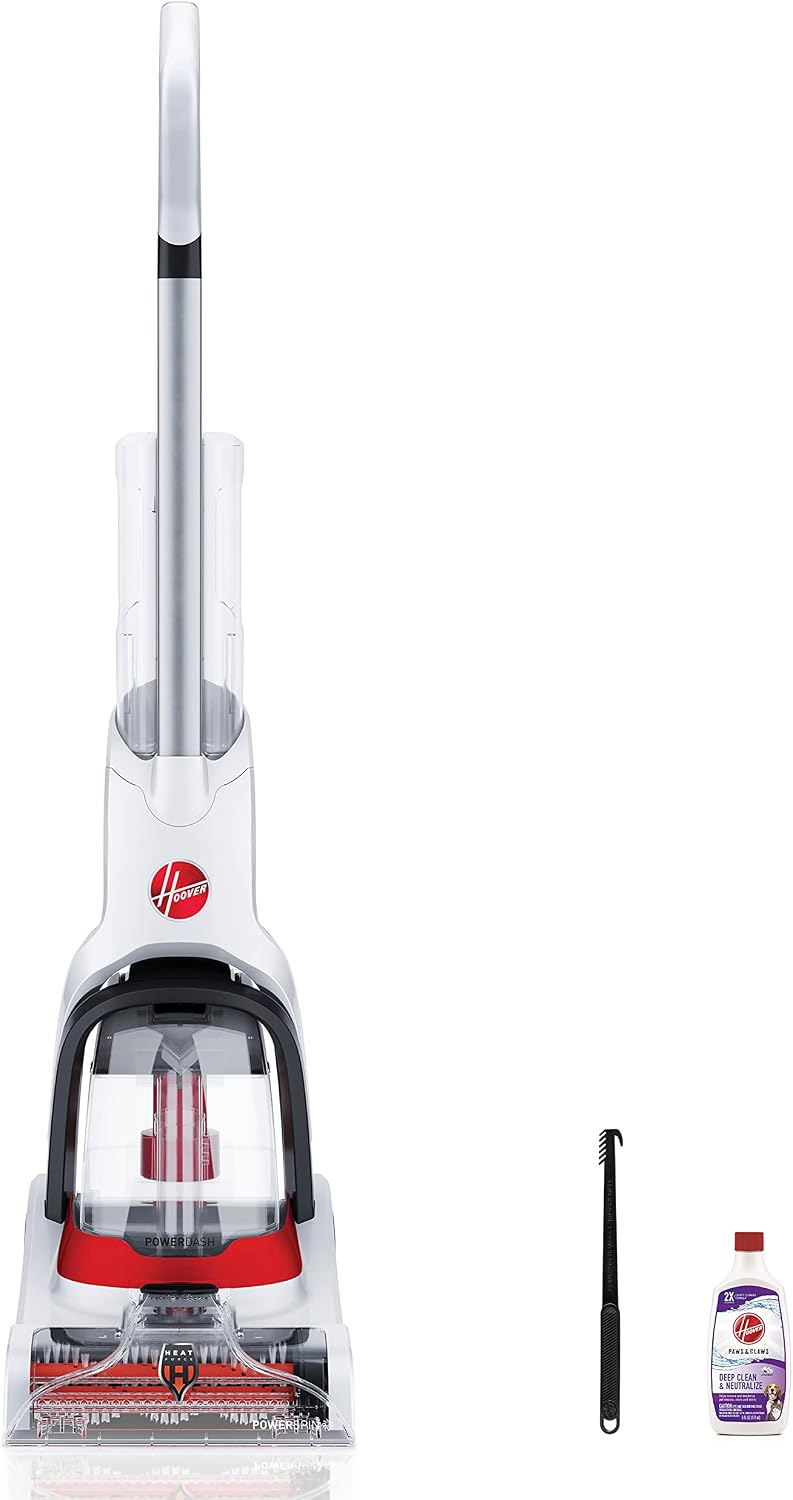 Hoover PowerDash Pet+ Compact Carpet Cleaner, Lightweight Carpet Shampooer