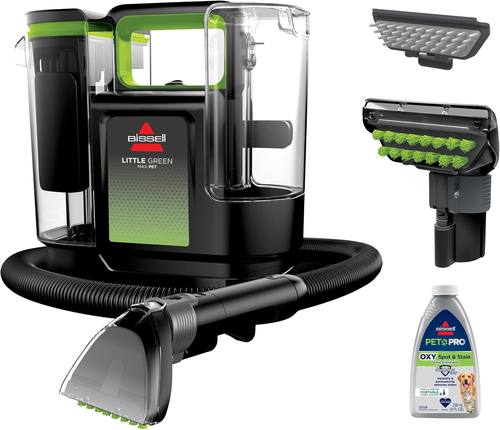 BISSELL Little Green Max Pet Portable Carpet Cleaner, 3860