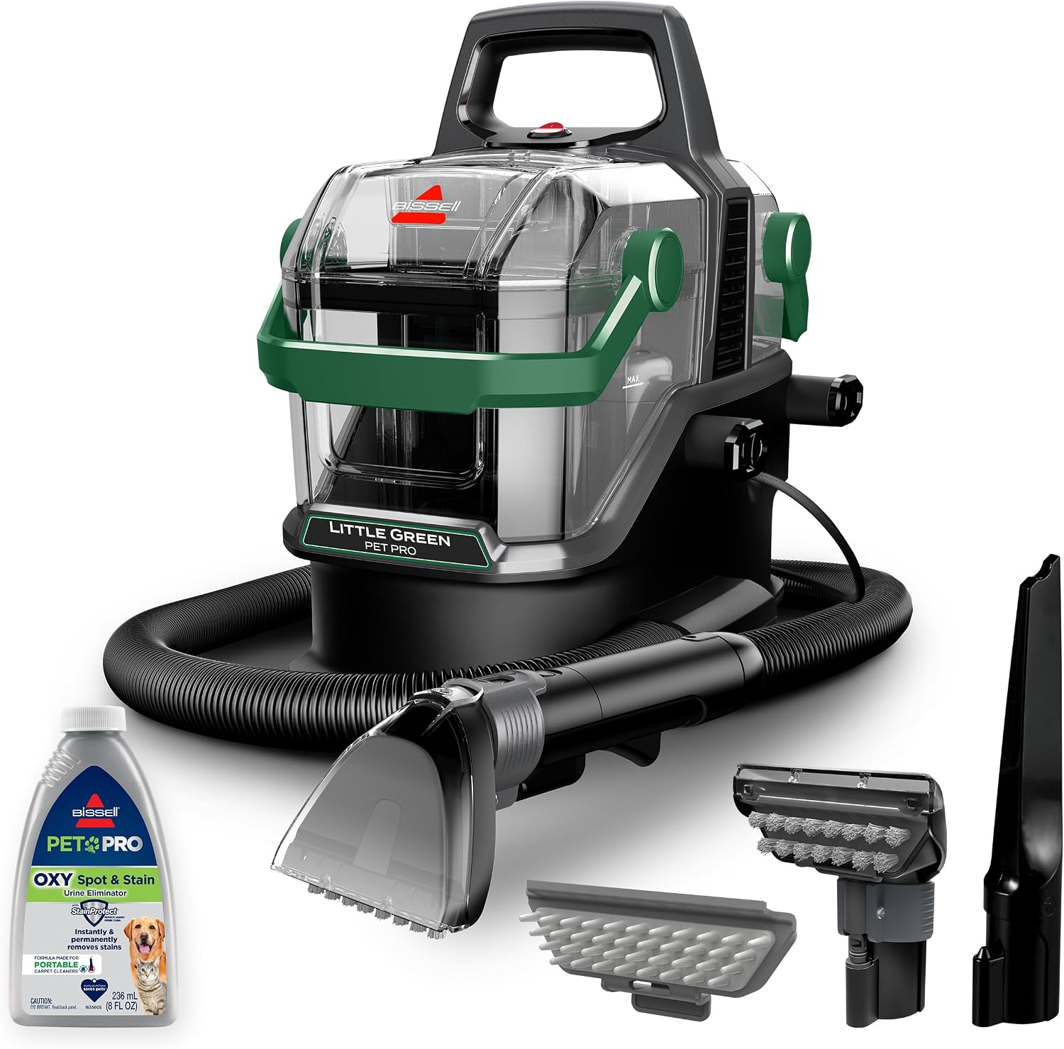 BISSELL Little Green Pet Pro Portable Carpet Cleaner, 3909