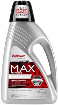 Rug Doctor by BISSELL Max Advanced Commercial Carpet Cleaner Solution 48 oz